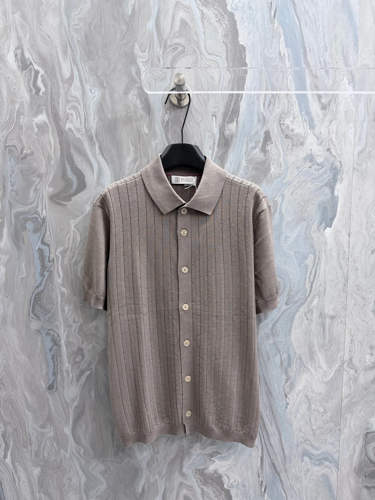 BC 26New Arrival cotton T-shirt polo short-sleeved single-breasted sweater high version. Size: S.M.L.XL.
